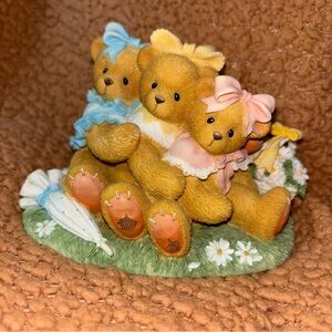 Cherished Teddies “Danielle, Sabrina & Tiffany” 1997 Limited Edition #2135
